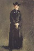 Edouard Manet Portrait de l'abbe Hurel (mk40) painting